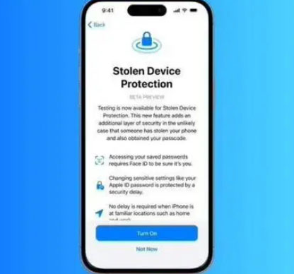 汉中苹果授权维修店分享被盗设备保护功能开启方法 
